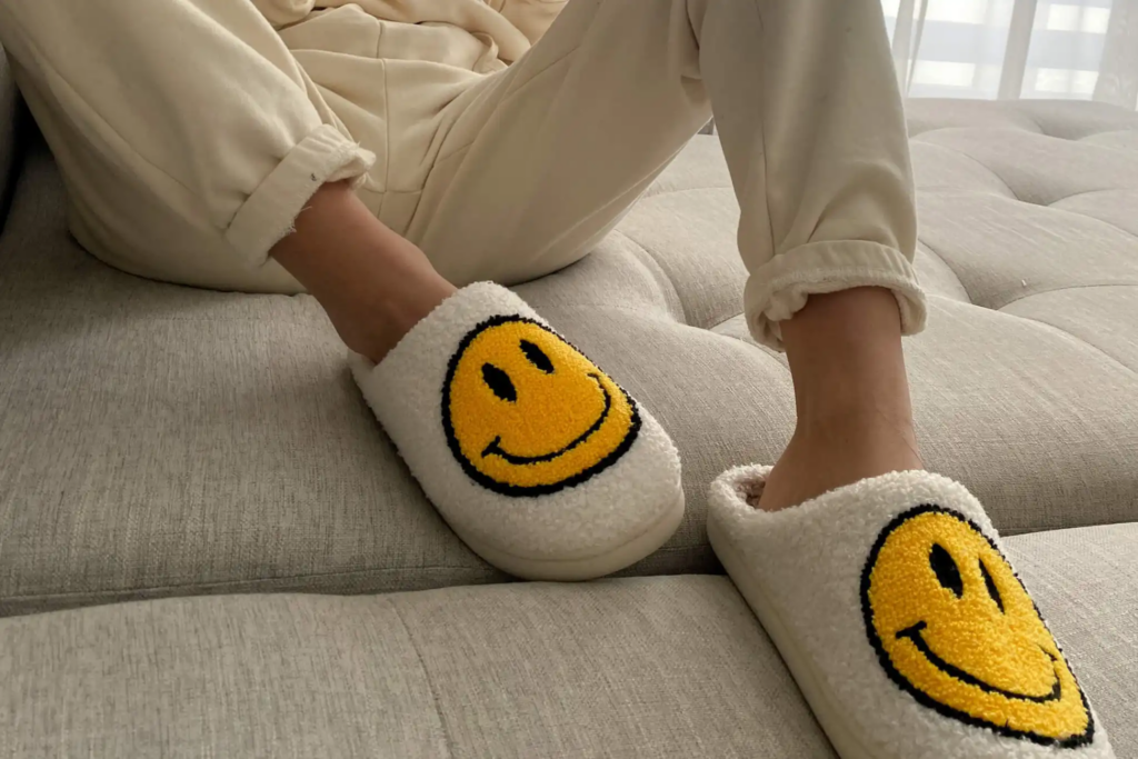 Care and Maintenance of Smiley Face Slippers: